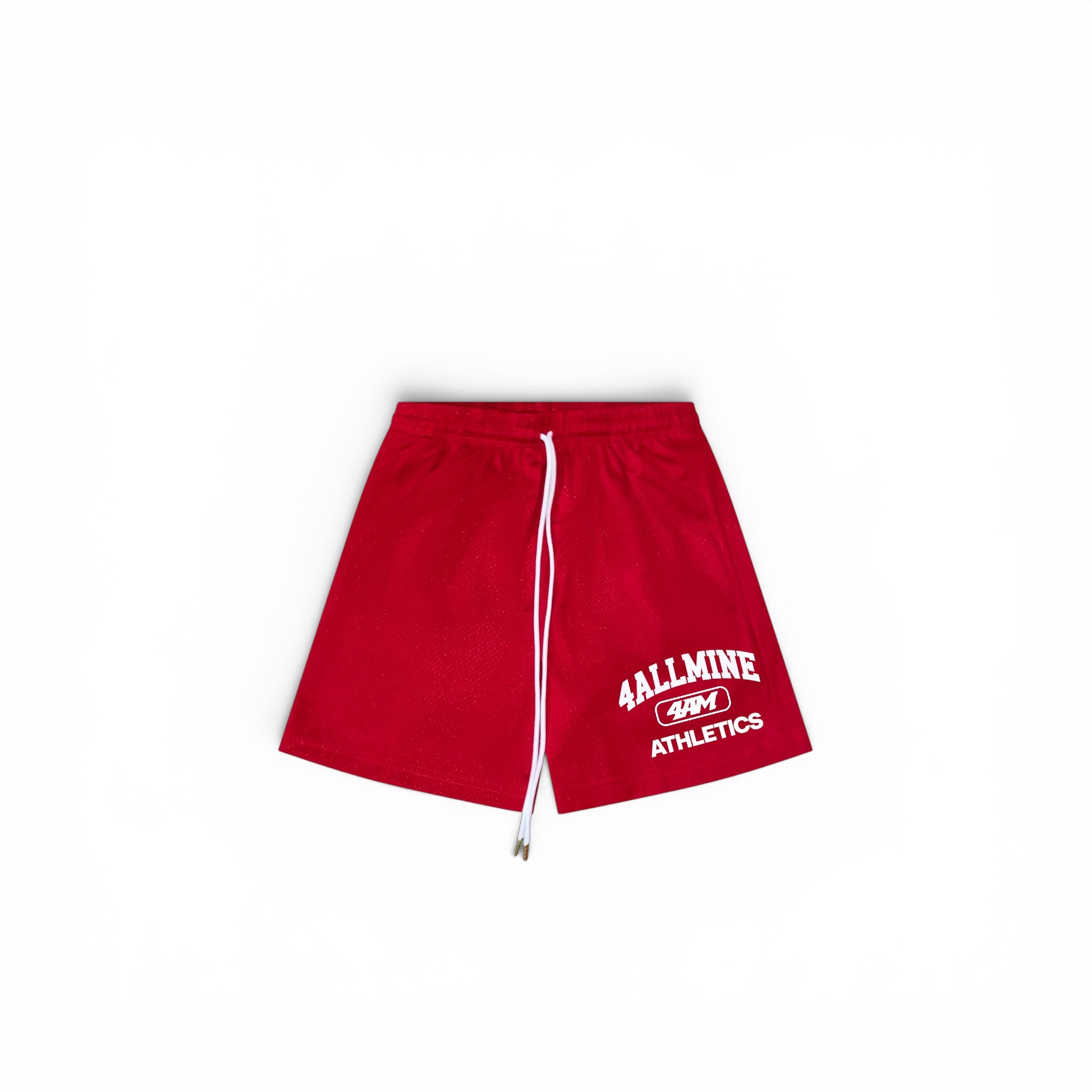 Mesh Shorts Red